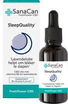 SanaCan SleepQuality CBD – Helpt om lekker te slapen – Enige CBD olie ter wereld op basis van verse hennepbloemen – 100ml
