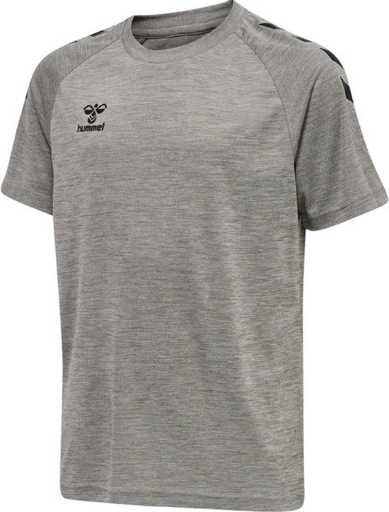 Hummel Core XK Core Poly Shirt kinderen - sportshirts - grijs - Unisex