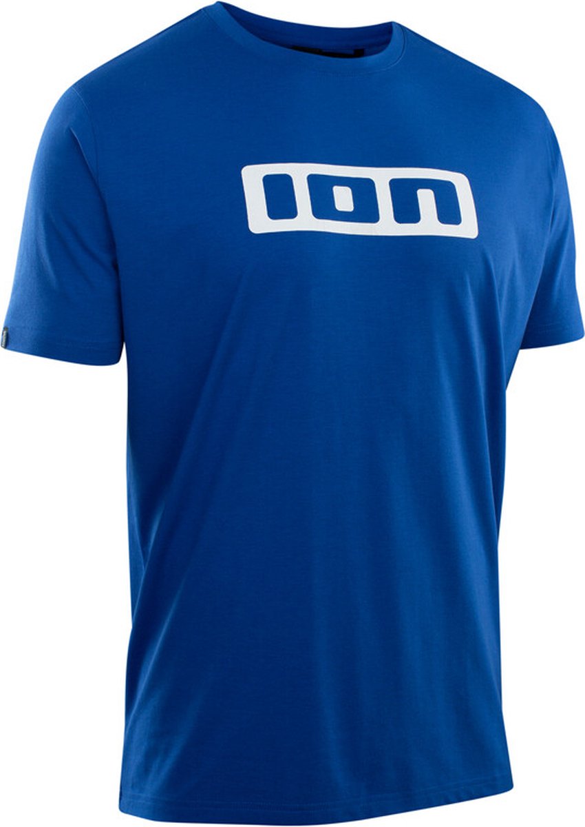 Ion Logo Dr T-shirt Met Korte Mouwen Man Cobalt / Reef