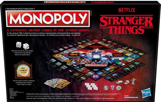 Afbeelding van het spel Monopoly Stranger Things - Bordspel