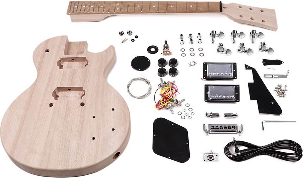 Elektrische gitaar zelfbouwpakket Boston KIT-LP-15 Launcher PRO model