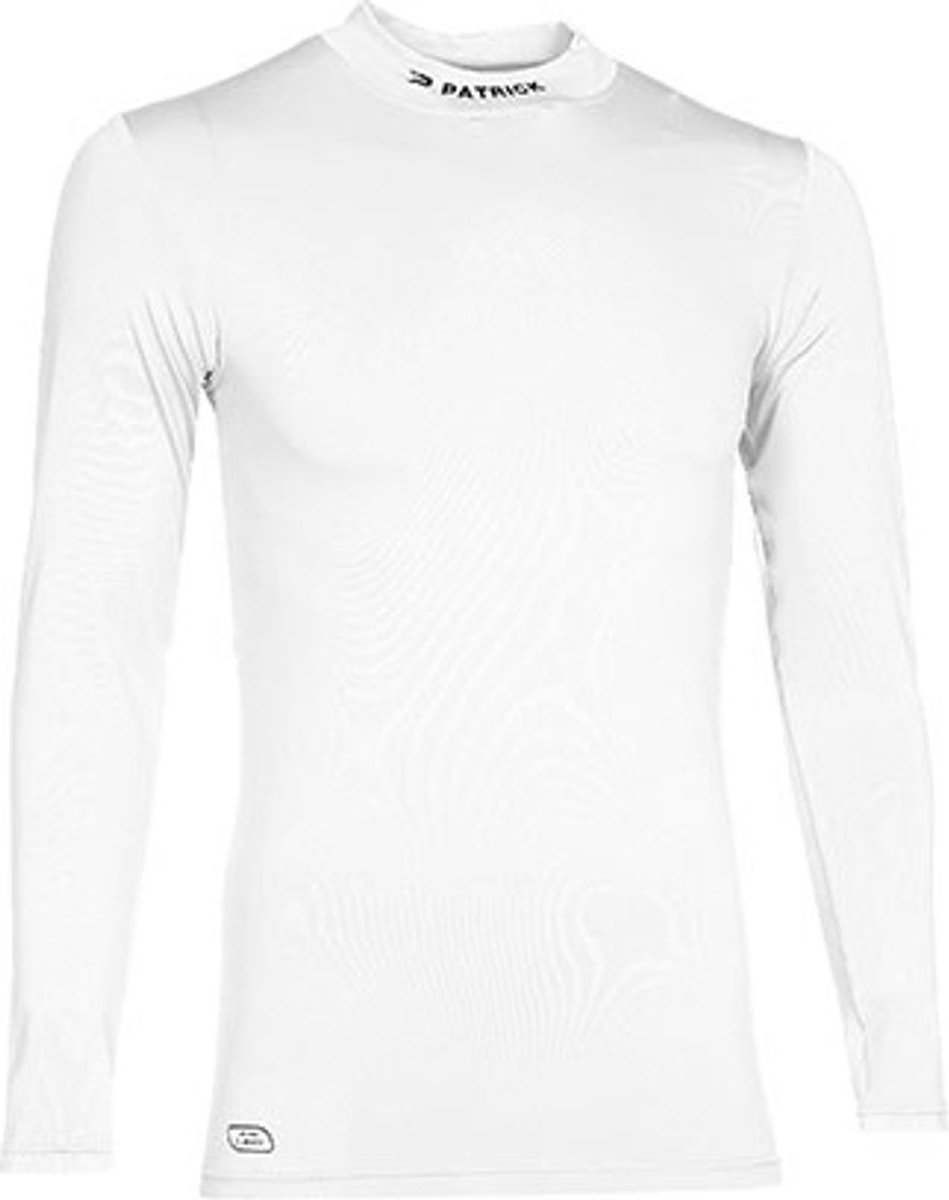 Patrick Shirt Opstaande Kraag Kinderen - Wit | Maat: 7/8
