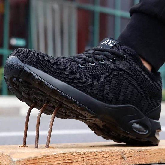 Veiligheidsschoenen Heren Werkschoenen Dames met Stalen Neus Ademende Lichtgewicht Slip Bestendig Beschermende Schoenen Sneaker Oranje 40 Veiligheidsschoenen Heren Werkschoenen Dames met Stalen Neus Ademende Lichtgewicht Slip Bestendig Beschermende Schoenen Sneaker Oranje 40
