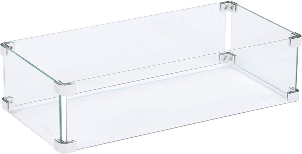 Gofire glasombouw rechthoek 84 x 41 | Voor inbouwbrander