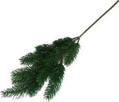 Branche de Noël - Glitter - Vert / Argent