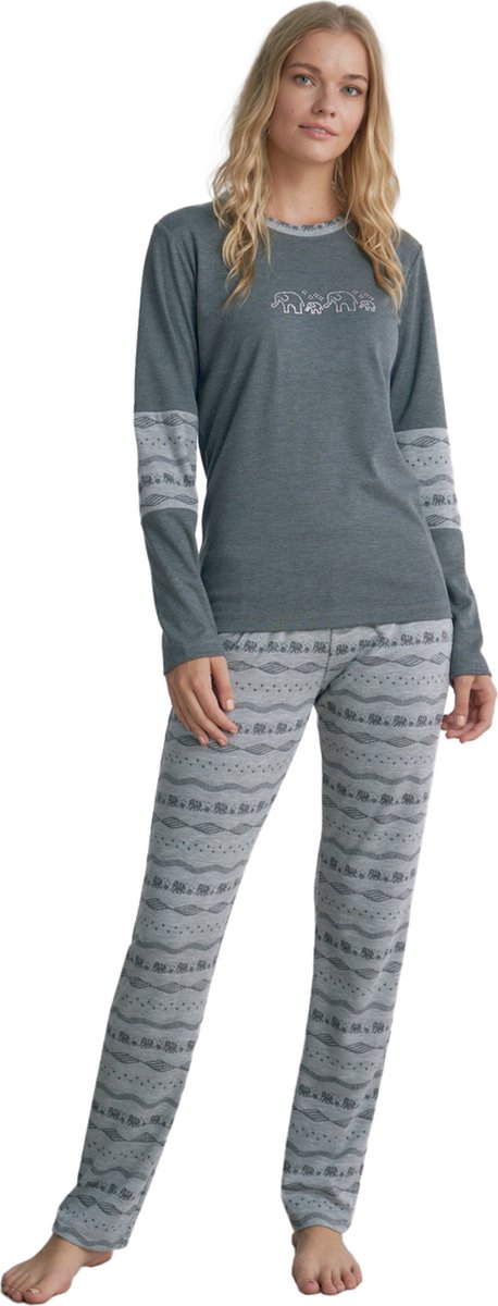 Pijadore - Pyjama Set Voor Dames, Lange Mouwen - S