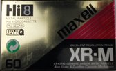 Maxell XR-M Crystal Ceramic Armor Metal Particle Hi8 Cassette 60 minuten