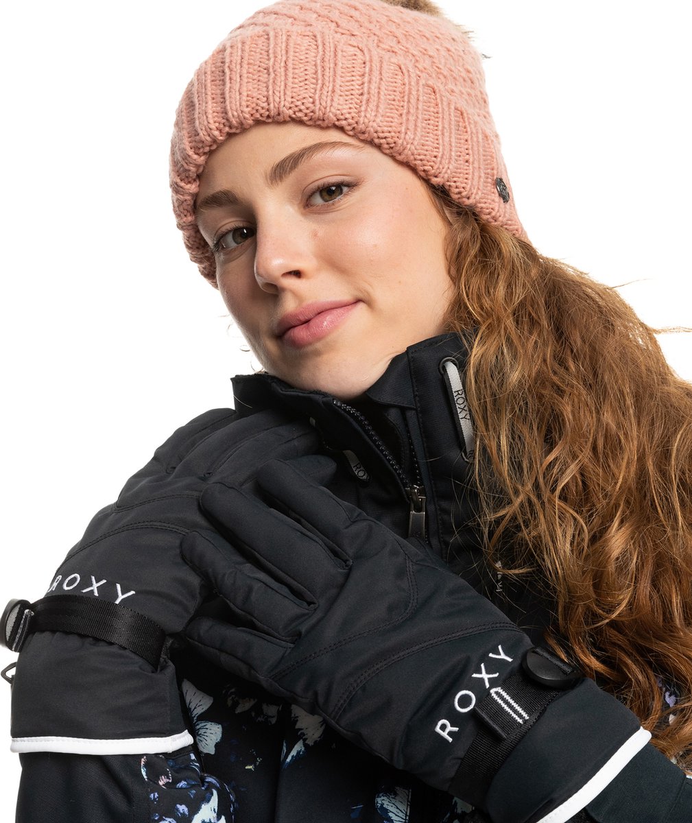 Roxy Jetty Snowboard/Ski handschoen Dames Maat S Zwart | bol.com