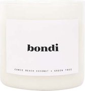 Sunnylife - Candles & Fragrance Kaars Klein Bondi - Kokosnoot Wax - Wit
