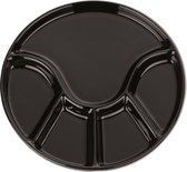 Assiette à fondue 21,5 cm, noir - Kela | Anneli