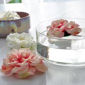 Fabulous Flowers - 3,0 sts drijvende roos wit Ø 15 cm - floating rose - drijvende bloem