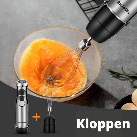 Staafmixer 4 In 1 Hoog vermogen 1200W Blender Mixer