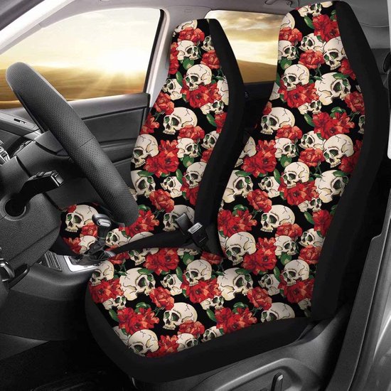 Stoelhoezen set voor standaard Fiat, Peugeot, Citroen 1C Grijs