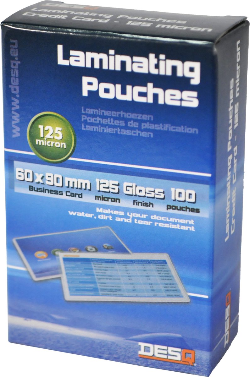Fellowes Boîte de 100 pochettes de plastification A4 175 microns
