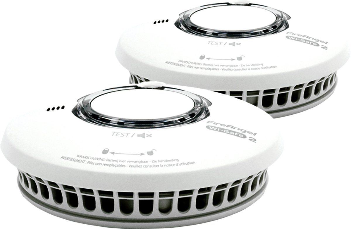 FireAngel ST-630-DET rookmelders, set van 2 stuks - Smart Home & standalone model