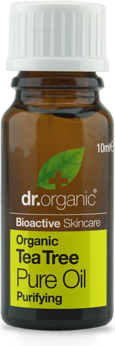 Goedkoopste 6x Dr. Organic Tea Tree Pure Olie 10 ml