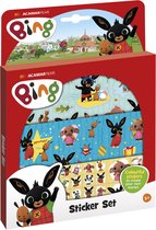 Bambolino Toys - Bing stickerset - 3 vellen en speelachtergrond - creatief speelgoed