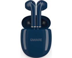 Qware Sound - Draadloze Oordopjes – Oordopjes Draadloos - Wireless Earbuds - In-Ear - Bluetooth Oortjes - Wireless EarPods - Blauw