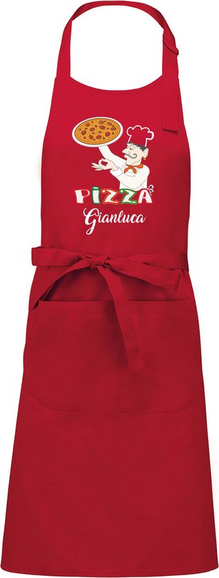 Cadeau personnalisé de tablier de pizza, cadeau de Noël