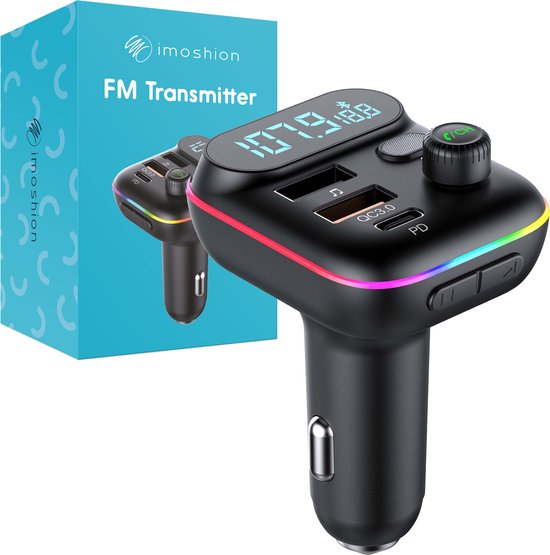 Transmetteur FM iMoshion - Transmetteur / Récepteur Bluetooth pour
