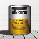 Sikkens Cetol Tgl Satin Plus - Lakverf - Transparant - Buiten - Terpentine basis - Zijdeglans