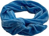 Haarband Velvet Effen - Hoofdband - Beugel met Fluweel - Blauw