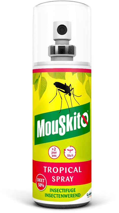 Mouskito Tropical 50% Deet Spray 100ml