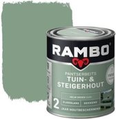 Rambo Pantserbeits Tuin- & Steigerhout Helm Groen 1144 - Beits - Transparant - Terpentine basis