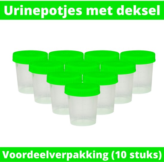 Urinecontainers | Urinecontainers huisarts | 100 potjes