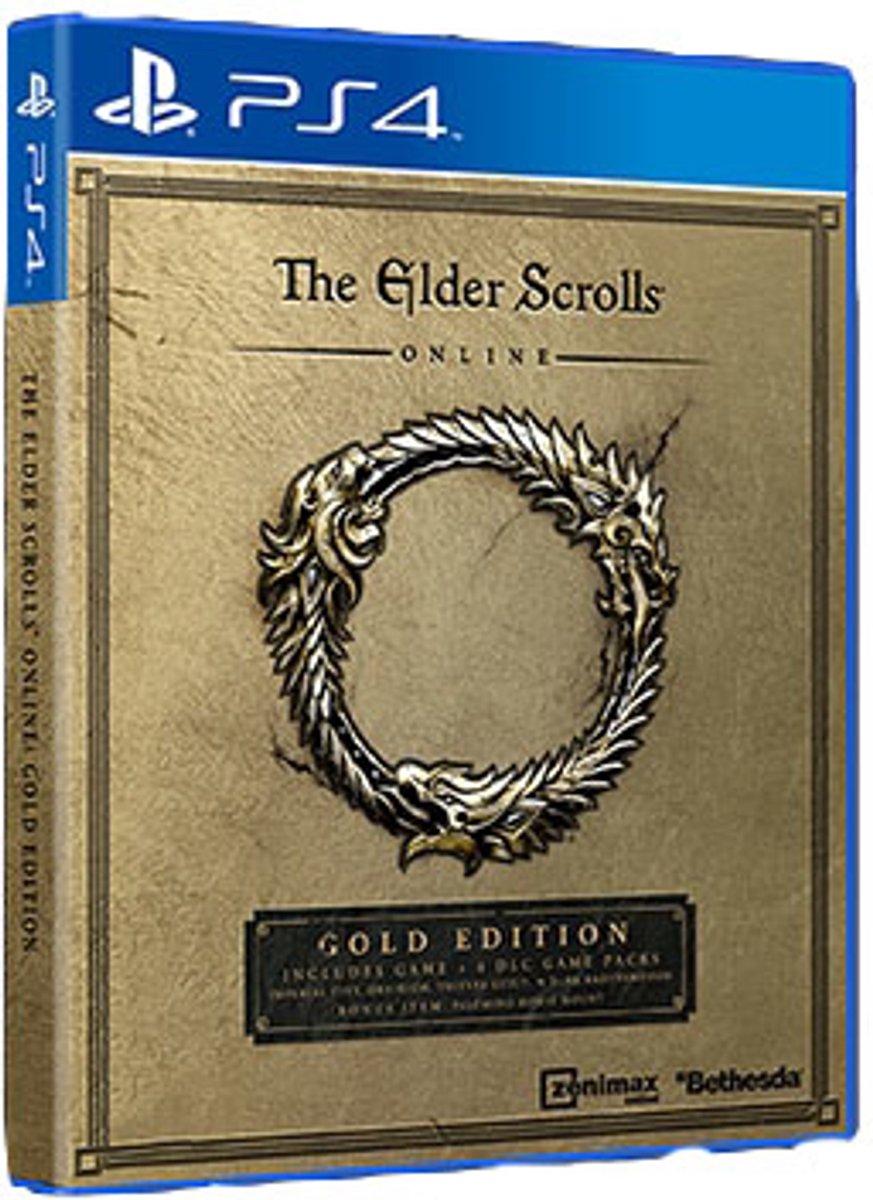 Sony Interactive Entertainment The Elder Scrolls Online Gold Edition, PS4 Standaard+DLC Engels PlayStation 4