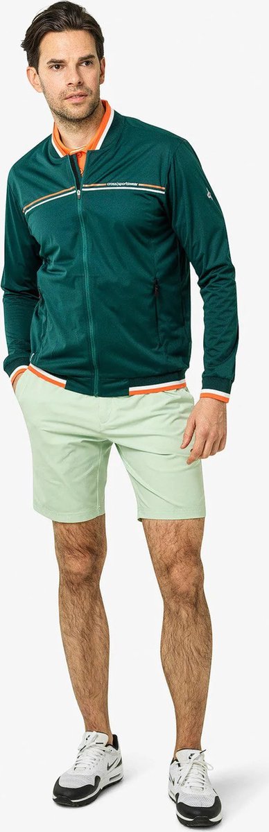 Heren Golf Windbreker - Cross Sportswear M Storm - Groen - L