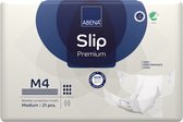 ABENA Incontinentie Slip Premium M4 - Eendelig Verband ter Bescherming van Zwaar Urineverlies en (Dunne) Ontlasting - Perfecte Aansluiting door Flexibele Sluitstrips - 21 Stuks