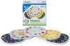 foto van TIMIO Disk Set # 3: 5 Discs voor de TIMIO Player | Leer 12 Sprookjes Vol. 1, de Tijd, Groenten, Alfabet A-L, Alfabet M-Z | Alles in 8 Talen | Leerspeelgoed van 2 - 6 Jaar