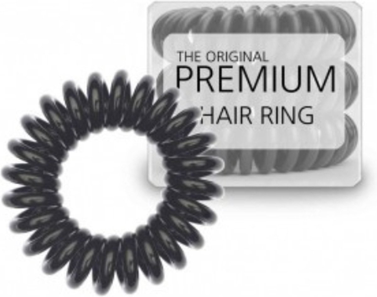 The Original Premium Hairring zwart 3st
