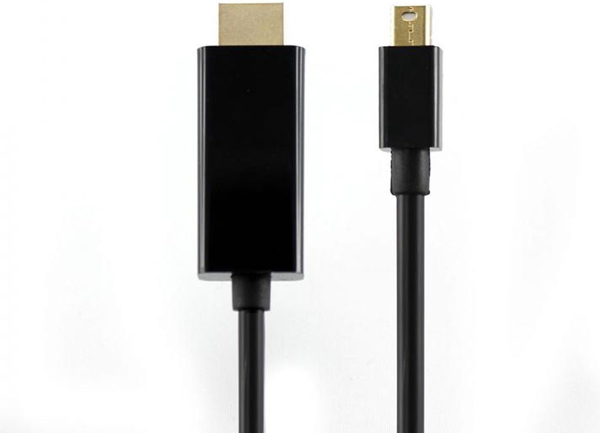 SBOX HDMI-MINI-DP-2 video kabel adapter 2 m HDMI Type A (Standaard) Mini DisplayPort Zwart