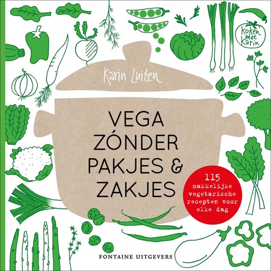 Boek cover Vega zónder pakjes & zakjes van Karin Luiten (Hardcover)