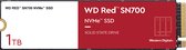 Hard Drive Western Digital RED SN700 NAS 1 TB SSD