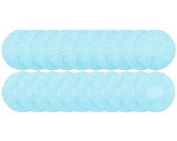 DKT Elastische wegwerp Hygienehoesjes/hoofdtelefoon cover hoes 7cm DKT-HH0007B 100 stuks | Blauw | universeel