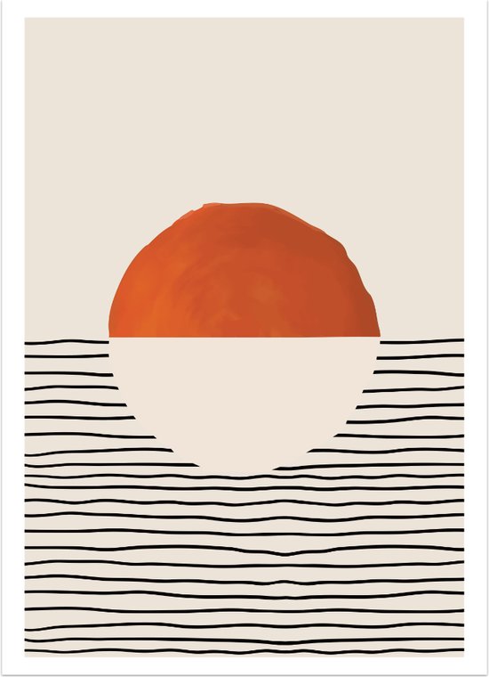 Inverted Sunrise - Poster - B1 - 70 x 100 cm