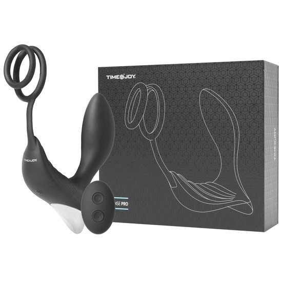 Intense Pro™ - Prostaat Vibrator mannen - Prostaat Stimulator - Sex toys voor mannen - Buttplug & Cockring - Met Afstandsbediening - Zwart - 1 maand Rouze