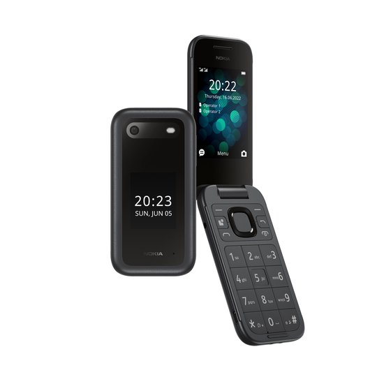 NOKIA 2660 - 4G Dual Sim - 2.8inch - Bluetooth - Zwart