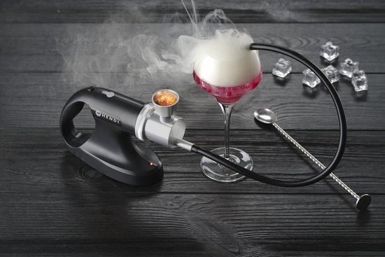 Hendi Rookapparaat - Rookpistool Oplaadbaar - Foodsmoker Professional - 3 Snelheden - 21,5x7x(H)16cm van Hendi — afbeelding 5