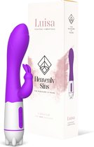 Heavenly Sins - Luisa - Tarzan Vibrators voor Vrouwen - Rabbit - Bunny Clitoris en G-Spot Stimulator - Paars