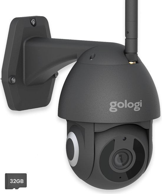 Gologi Superior Outdoorcamera - Buiten camera met nachtzicht -...