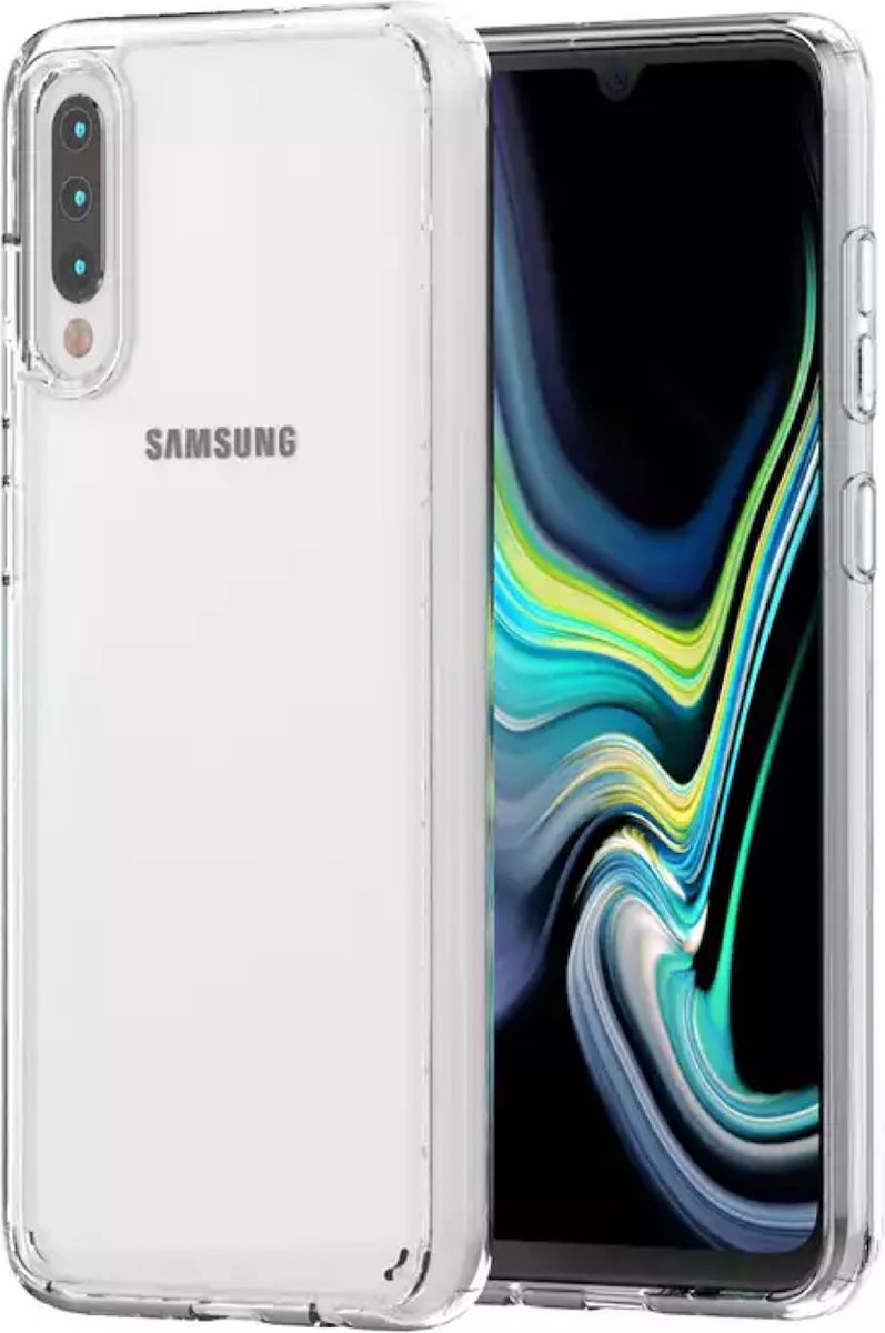 Samsung Galaxy A50 silicone back cover/Transparant hoesje