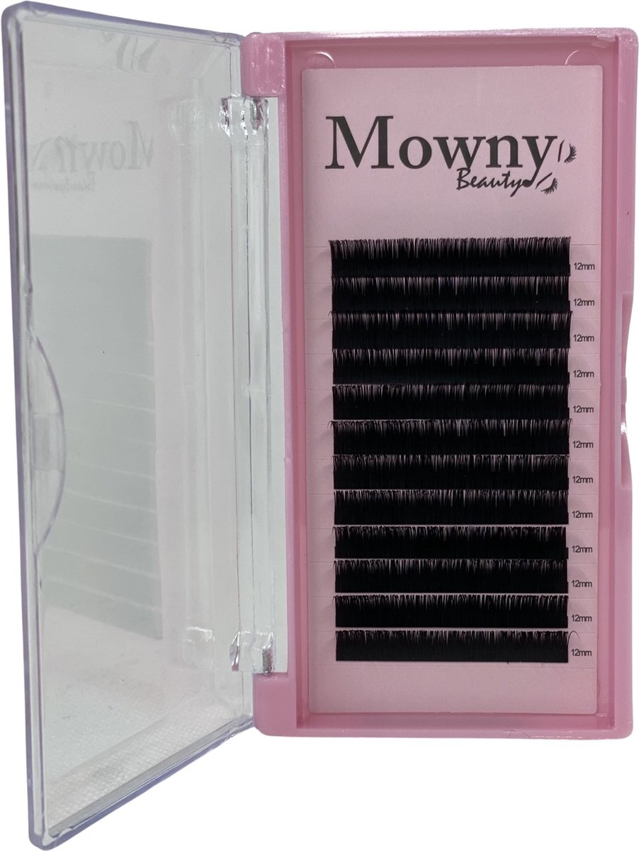 Goedkoopste One by one wimperextensions - D-krul - 0,20mm - 11mm - Mowny Beauty