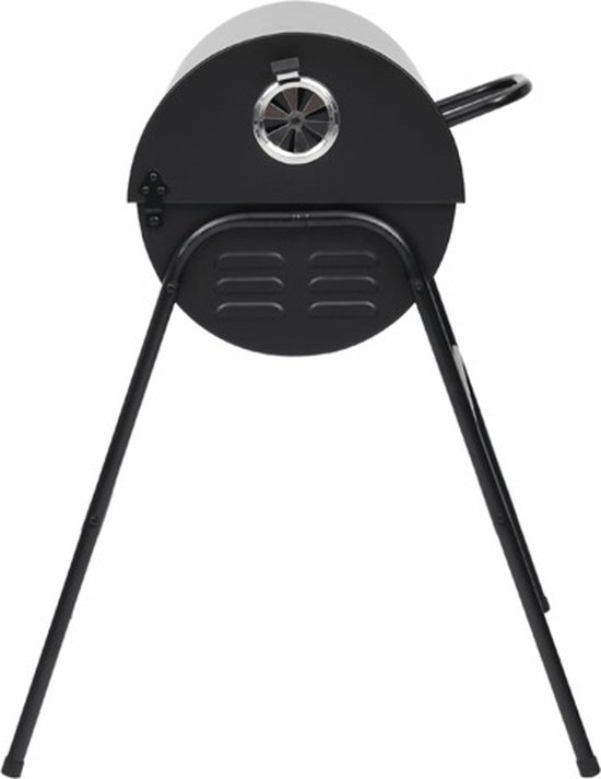 vidaXL Barbecuevat met 2 kookroosters 80x95x90 cm staal zwart van Merkloos — afbeelding 5