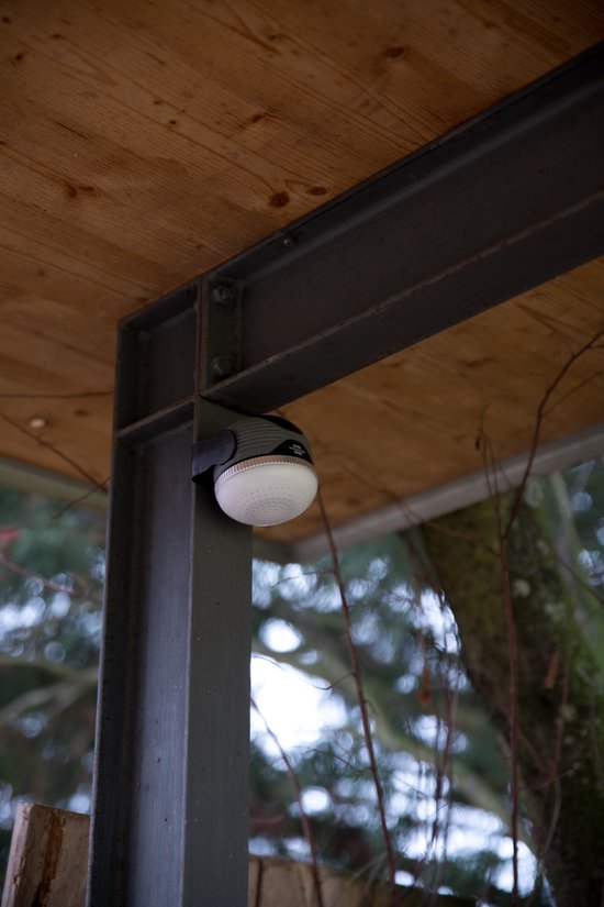 Brennenstuhl Oplaadbare LED Buitenlamp OLI 310 AB met BluetoothÂ® Luidspreker (Campinglamp met Magneet en Haak / Caravan Lamp met Luidspreker 1x 3W , oplaadbaar en incl. USB-Powerbank) van Brennenstuhl — afbeelding 4