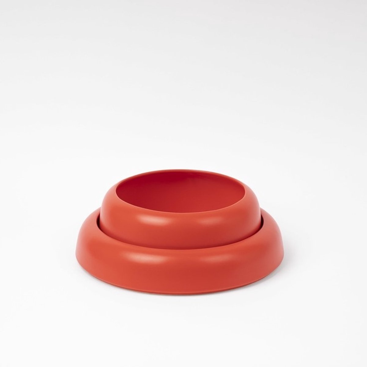 Raawii Omar bowl 01 D23.5cm H9.5cm strong coral