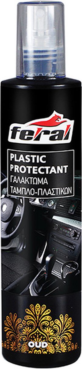 Feral | Plastic Protectant | Plastic beschermingsmiddel | Auto schoonmaken | Car cleaning | Auto dashboard | Professioneel | 300ml